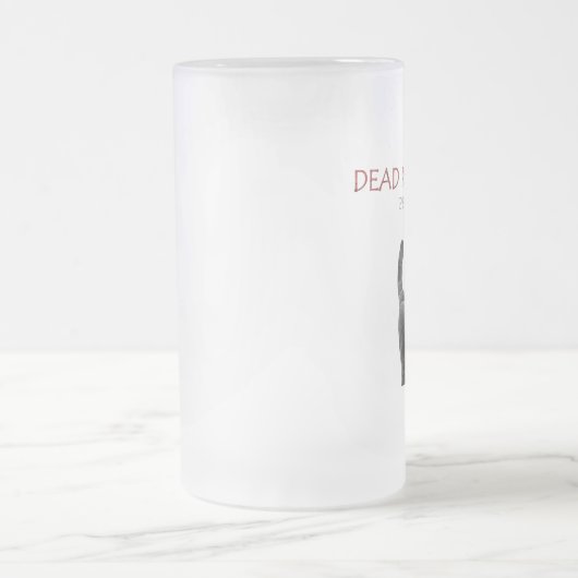 Negatieve Logo bier / Matglas Bierpul (Center)