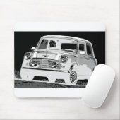 Negatieve mini-advertentie muismat (Met muis)