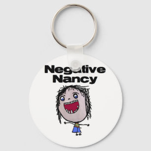 Negatieve Nancy Sleutelhanger