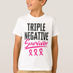 Negatieve Overlevende Tnbc Borstkanker Bewustzijn  T-shirt
