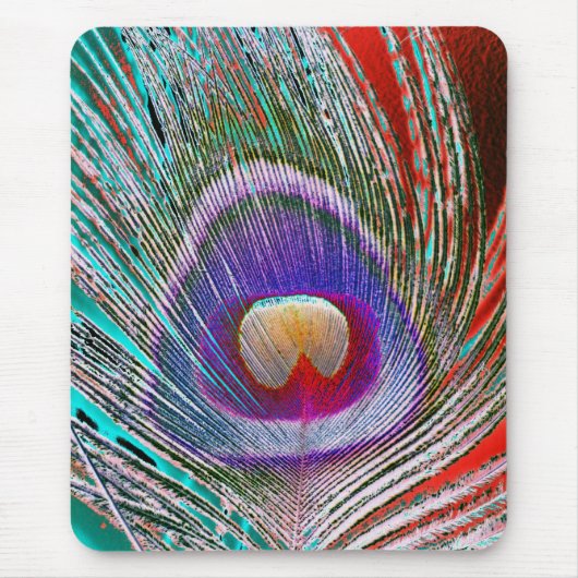 Negatieve Peacock-vanger Muismat (Voorkant)