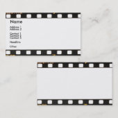 negatieve profielkaart visitekaartje (Voorkant / Achterkant)