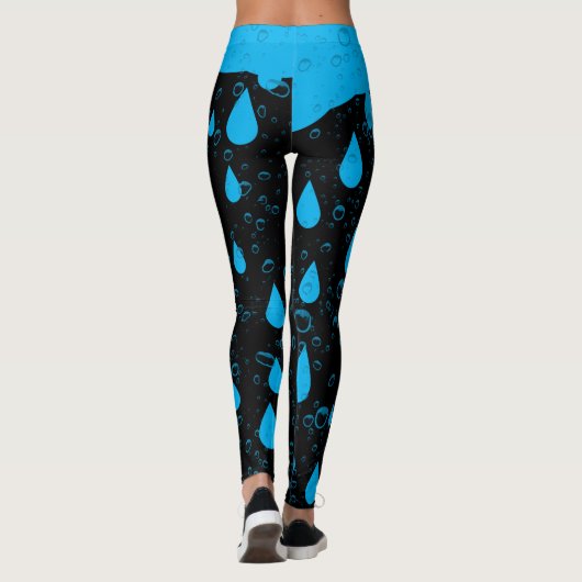 Negatieve regenval leggings (Achterkant)