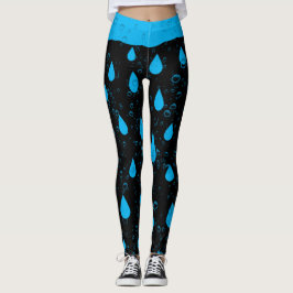 Negatieve regenval leggings