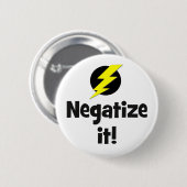 Negatiseren bf ronde button 5,7 cm (Voorkant /achterkant)