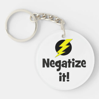 Negatiseren bf sleutelhanger