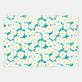 Negative Space Daisies-assortiment Inpakpapier Vel (Voorkant 3)
