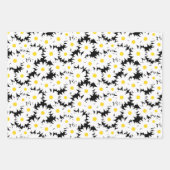 Negative Space Daisies-assortiment Inpakpapier Vel (Voorkant)