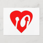 Negative Spaced Out Briefkaart (Voorkant)