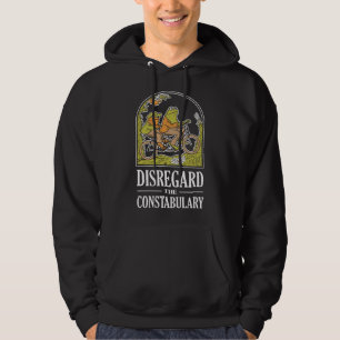 Negeer De Politie - Grappige Kikker Meme Politie Hoodie