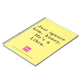 Negeer gewoon zijn Notitieboek zussen die het scor (Linkerzijde)