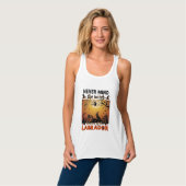 Negeer Hekserij Labrador Halloween Hond Pomp Tanktop (Volledige Voorkant)