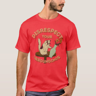 Negeer je directe vrienden t-shirt