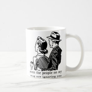 Negeer je Funny Mug Humor Koffiemok