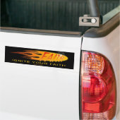 Negeer je geloof bumpersticker (Op Truck)