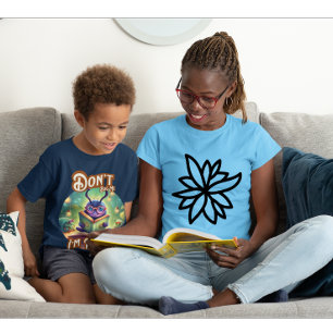 Negeer me niet dat ik een Schattigee bug lees T-shirt