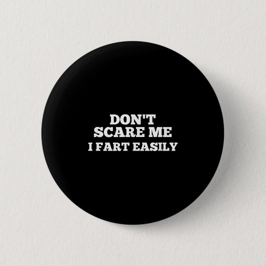 Negeer me niet, ik laat snel een scheet ronde button 5,7 cm (Voorkant)