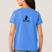 Negeer mijn hond Tri-Blend shirt (Achterkant)