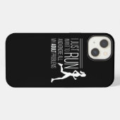 Negeer Volwassenen Problemen hardlopen iPhone Hoesje (Achterkant horizontaal)