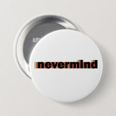 negeerknop ronde button 7,6 cm (Voorkant /achterkant)