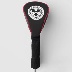 Negen bamboebladeren in bamboe cirkel Golf Head Co Golfheadcover