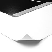 NEGEN CLASSIC BLACK & WHITE 35 mm FOTO FILM CAMERA Afdruk (Hoek)