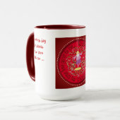 Negen dames dansen mok (Voorkant links)