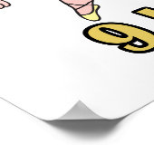 negen dames dansen op de negende negende kerstdag poster (Hoek)