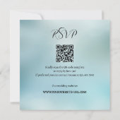 Negen engelenvleugels in één bruiloft kaart (Achterkant)