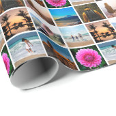 Negen Foto Afbeelding Collage  Gift Cadeaupapier (Rol Hoek)