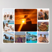 negen foto's uploaden poster (Voorkant)