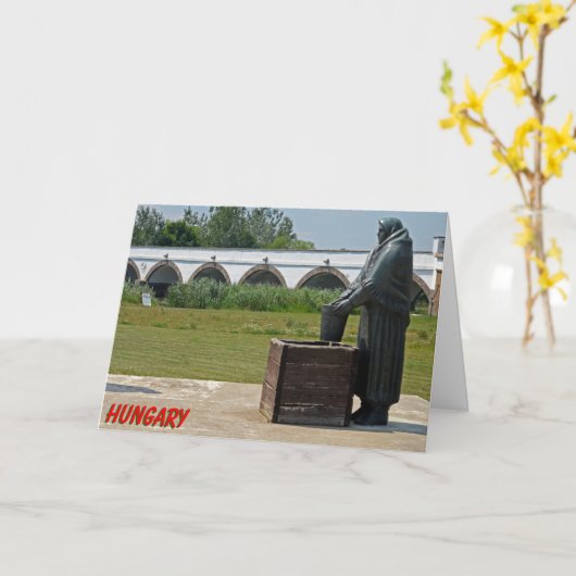 Negen-holed Bridge, Hongarije Kaart (Gele Bloem)