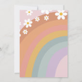 Negen is een vibe Spa Rainbow 9e verjaardag Kaart (Achterkant)