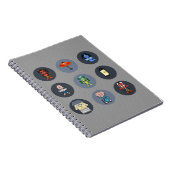 Negen Japanse Yokai Monster Notitieboek (Rechterzijde)