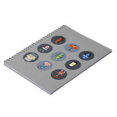 Negen Japanse Yokai Monster Notitieboek (Linkerzijde)