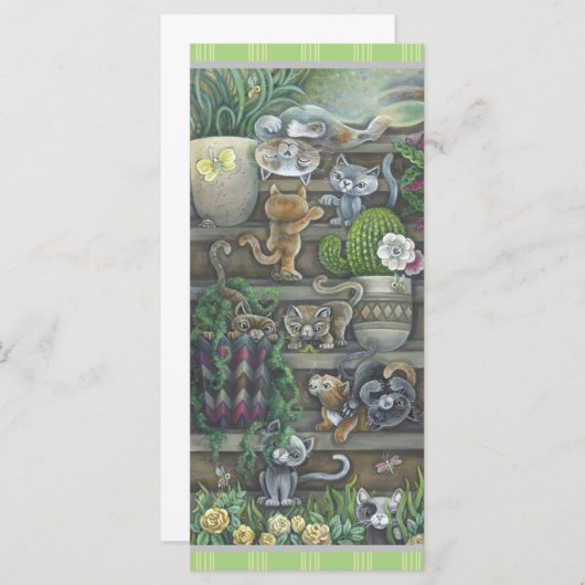 Negen katten (Voorkant / Achterkant)