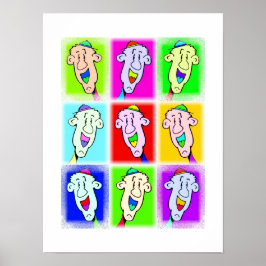 Negen Kleine Hoed Clowns: Poster