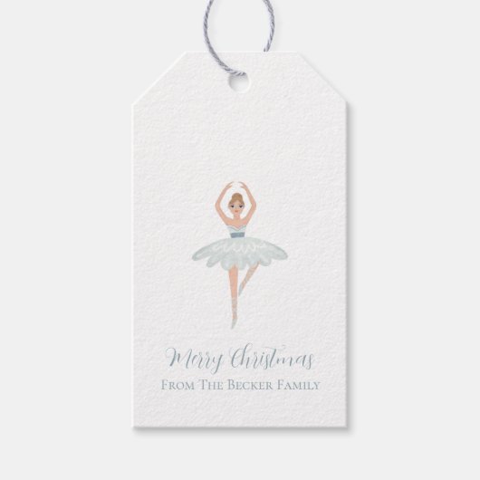 Negen Labels voor damesdansende cadeautjes - Cadeaulabel (Voorkant)