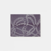 Negen maan in de donkere wereld post-it® notes (Voorkant)