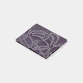 Negen maan in de donkere wereld post-it® notes (Schuin)