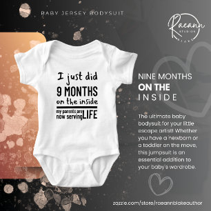 Negen maanden aan de binnenkant romper