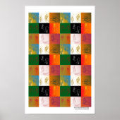 Negen Mudras Poster B (Voorkant)