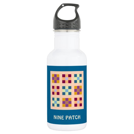 Negen pleister2 18 oz waterfles waterfles  (Voorkant)