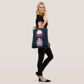 Negen-Staartige Vos- Kyuubi Kitsune Tote Bag (Op model)