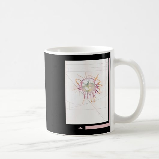 Negen Sticker Koffiemok (Rechts)