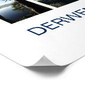 Negen Uitzichten van Derwentwater - Poster van het (Hoek)