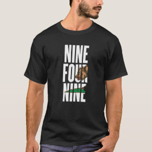 Negen vier negen 949 Area Code California, Irvine  T-shirt