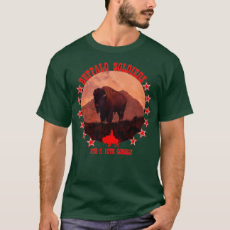 negende 10e Cavalry Buffalo Soldaten T-shirt