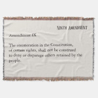 Negende amendement Grondwet Bill of Rights