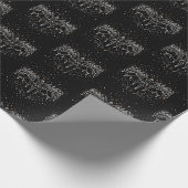 Negende dag kerstcadeaupapier met onmiddellijke ve cadeaupapier (Hoek)